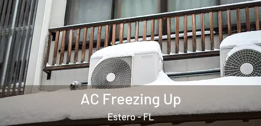  AC Freezing Up Estero - FL