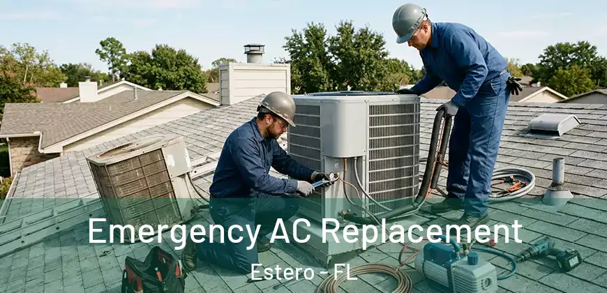 Emergency AC Replacement Estero - FL