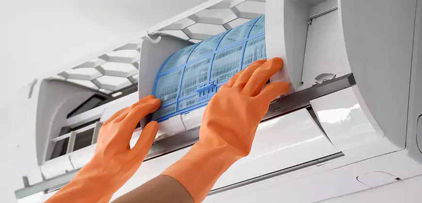 AC Filter Cleaning in Estero