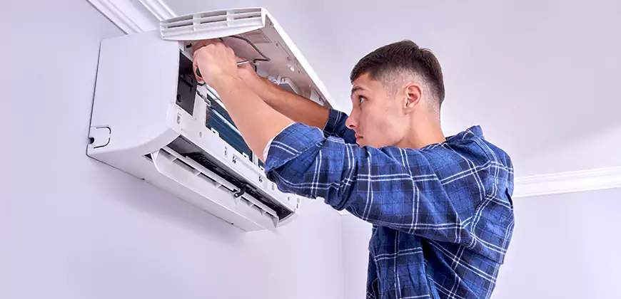 Indoor AC Unit Replacement in Estero