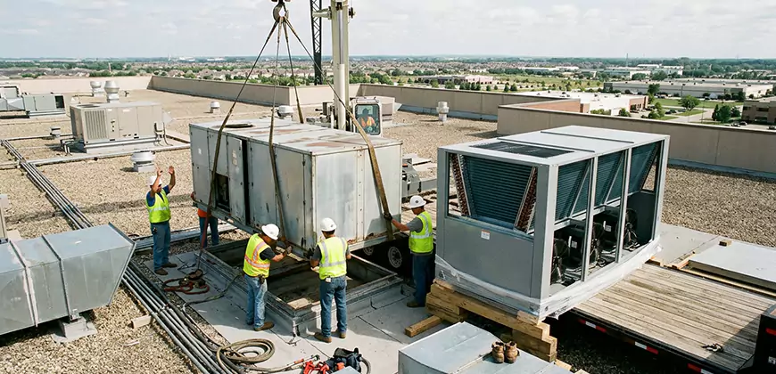 Commercial Air Handling Unit Replacement in Estero