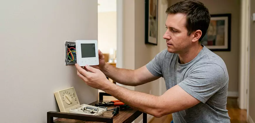 AC Control Panel Replacement in Estero